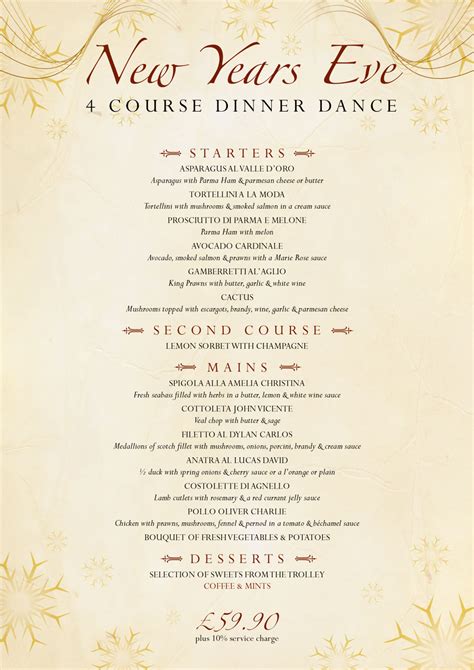 new years eve restaurant|new years eve restaurant menu.